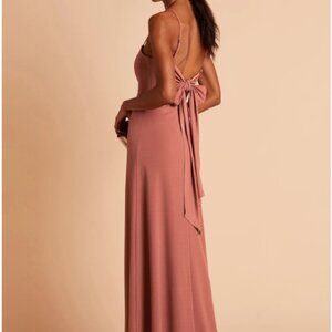 Birdy Grey "Benny" Crepe Desert Rose Maxi Dress